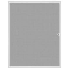 Vidaxl Komarnik za okna bel 100x120 cm
