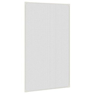 Vidaxl Magnetni komarnik za okna bel 80x140 cm