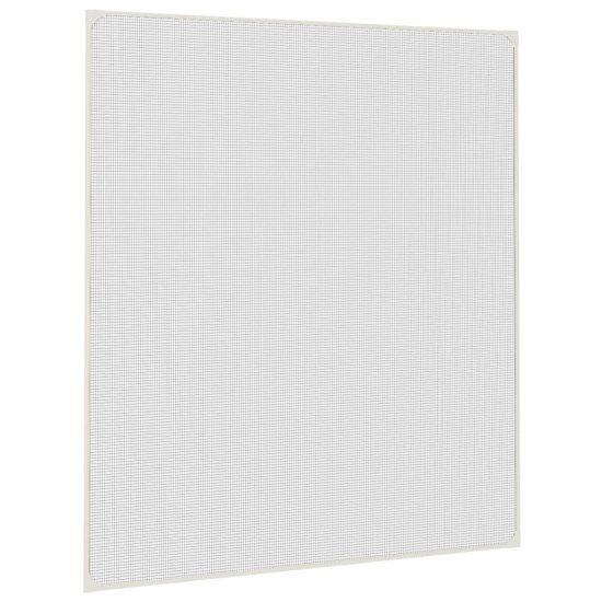 Vidaxl Magnetni komarnik za okna bel 130x150 cm