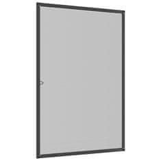 Vidaxl Komarnik za okna antracit 90x120 cm