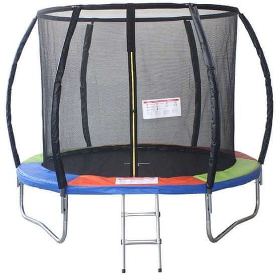 trampolin z lestvijo, 244 cm (45982)