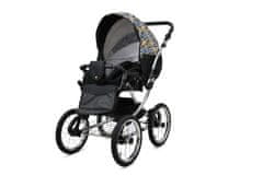 Babylux Margaret Exclusive Gold Grille | 2v1 Kombinirani Voziček kompleti | Otroški voziček + Carrycot