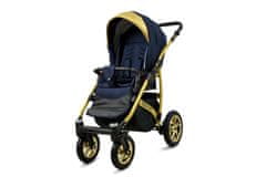 Babylux Gold Lux Shell | 2v1 Kombinirani Voziček kompleti | Otroški voziček + Carrycot