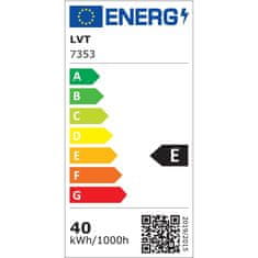 master LED LED panel 40W nadgradni 3200lm 600x600mm ČRN