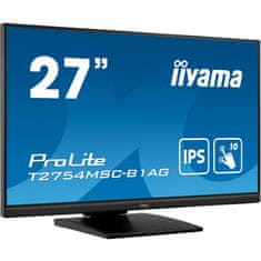 iiyama T2754MSC-B1AG monitor, LCD, LED, IPS, na dotik