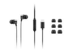 Lenovo Slušalke USB-C Žične slušalke za ušesa (z vgrajenim nadzorom)