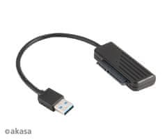 Akasa USB 3.1 adapter za 2,5-palčni trdi disk in SSD - 20 cm