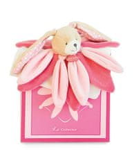 Doudou Darilni set - plišasta krastača zajček roza 28 cm