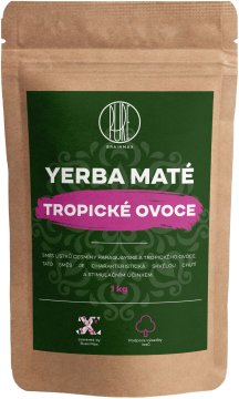 BrainMax Yerba Mate, tropsko sadje, 1000 g