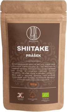 BrainMax Šitake v prahu, BIO 100g