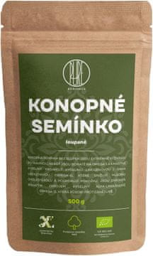 BrainMax Konopljina semena, olupljena BIO, 500g