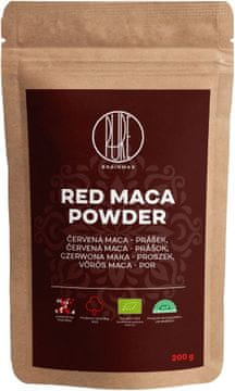 BrainMax Maca rdeča BIO v prahu, 200 g