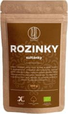 BrainMax Rozine Sultane posušene ekološke, 500g