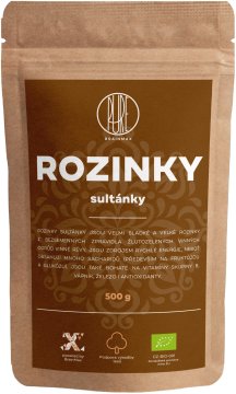 BrainMax Rozine Sultane posušene ekološke, 500g