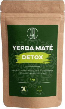 BrainMax Yerba Mate, Detox, 1000 g