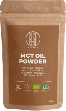 BrainMax MCT v prahu, MCT olje v prahu BIO, 250 g