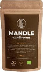 BrainMax Ekološki blanširani mandlji, 250 g