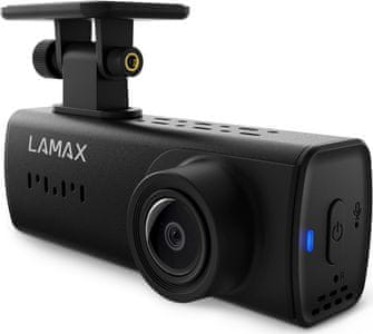 lamax n4 dashcam polna hd ločljivost funkcija snemanja videoposnetkov v zanki enostavna namestitev namestitev na steklo
