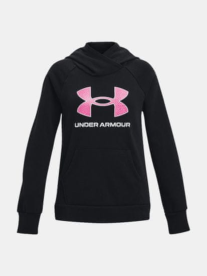 Under Armour Pulover Rival Fleece BL Hoodie-BLK