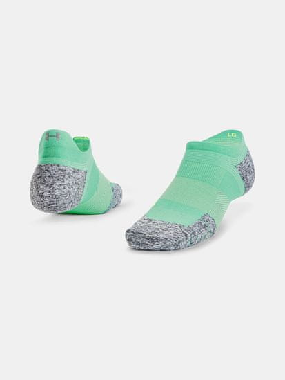 Under Armour Nogavice UA AD Run Cushion 1pk NS Tab-GRN