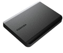 Toshiba Canvio Basics 2022 prenosni disk, 2 TB, USB 3.2, črn (HDTB520EK3AA)