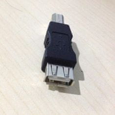 Kitajc USB 2,0 A ženski na B moški adapter