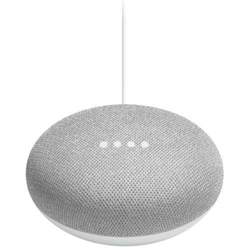 Google Home Mini - zvočnik, hišni pomočnik - bel
