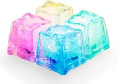 JOJOY® Pisane svetleče kocke ledu, ki spreminjajo barvo, vodna lučka Ice Cube osvetlitve ledene kocke, vodne luči LED pisane ledene kocke (12kom) | CUBEBATH