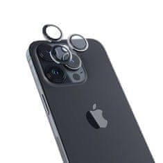 EPICO Aluminium Camera Lens zaščitno steklo za iPhone 14 Pro / 14 Pro Max (6.1), za kamero, črno (69312152200001)