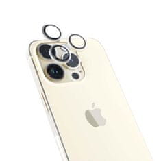 EPICO Aluminium Camera Lens zaščitno steklo za iPhone 14 Pro / 14 Pro Max (6.1), za kamero, zlato (69312152000001)