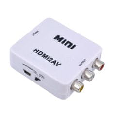 Kitajc HDMI na AV konverter adapter bel