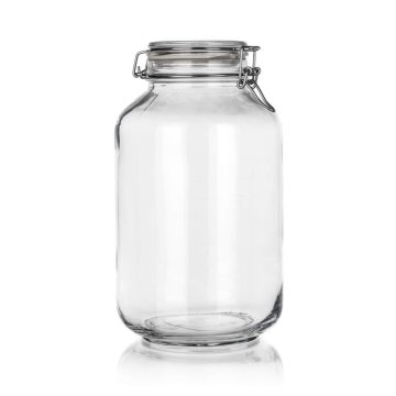 eoshop Stekleni kozarec FIDO 4 L, prozoren