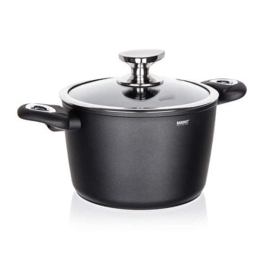 Banquet Lonec z neprijemljivo površino Matte Dark Grey 20 x 13 cm, s pokrovom