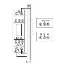 Eastron SDM120 Modbus merilnik moči za LAN gonilnik v3