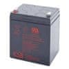 Varnostna baterija Pb VRLA AGM 12V/5,1Ah (HR1221W F2)