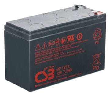 CSB Varnostna baterija Pb VRLA AGM 12V/7,2Ah (GP1272 F2)