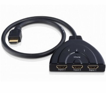 Kitajc HDMI preklopnik 3x1 3 vhodi in 1 izhod - ročni