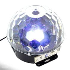 Northix Bluetooth zvočnik z disko kroglo - 18 W 