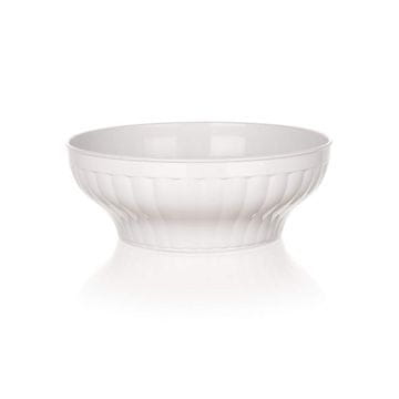 eoshop Skleda za sestavljanje 18 cm, bela, komplet 8 kosov