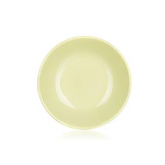 Banquet Keramični krožnik AMANDE 21 cm, svetlo zelene barve, komplet 6 kosov