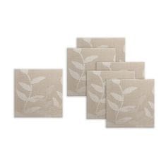 Banquet Set podstavkov LEAF Nature 10 x 10 cm, 6 kosov, set 6
