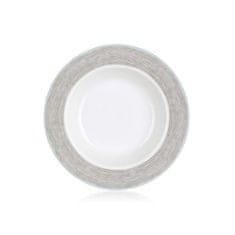 Banquet Globok porcelanski krožnik SHADOW 21,6 cm, komplet 6 kosov