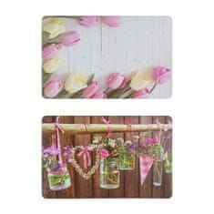 Banquet Plastični podstavki ROMANTIC 43 x 28 cm, komplet 12 kosov
