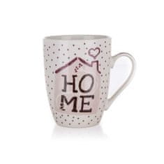 Banquet Keramični vrč HOME Coll. 340 ml, komplet 4 kosov