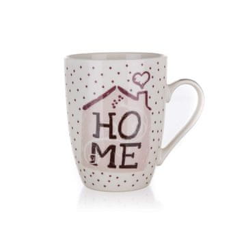 Banquet Keramični vrč HOME Coll. 340 ml, komplet 4 kosov