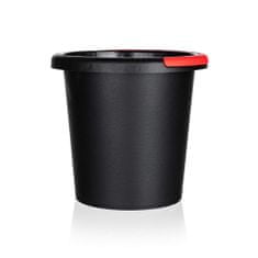 BRILANZ Plastično vedro 10 L, za recikliranje, črno-urno turkizno, rdeče, komplet 10 kosov