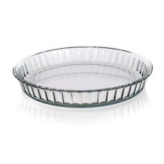 Simax Stekleni pekač za torte 28 x 4 cm