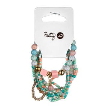 Pretty up  Zapestnica PRETTY UP, 8 kosov, mešanica dekorjev