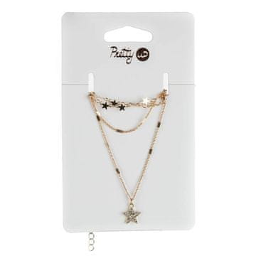 Pretty up  PRETTY UP Verižica z obeskom, zvezda