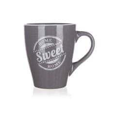 Banquet Keramični vrč SWEET HOME 310 ml, siv, komplet 6 kosov